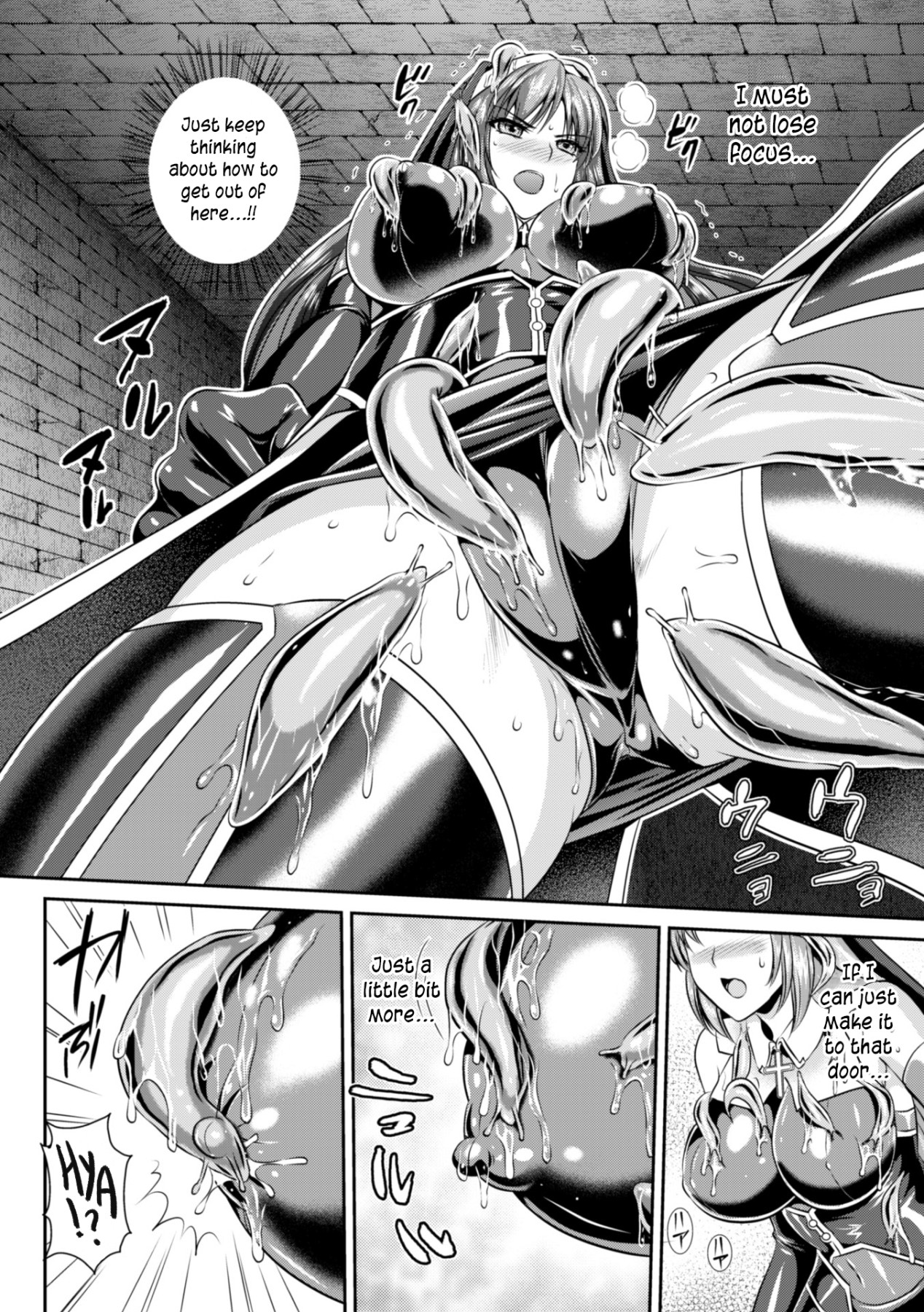 Hentai Manga Comic-Liese's destiny: Punishment Of Lust On The Slime Prison Ch.1-3-Read-64